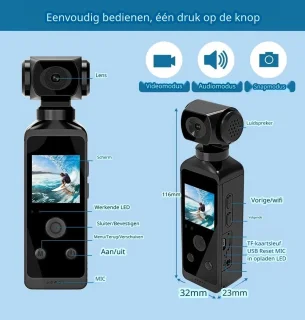 DrPhone ActionX Pro Actioncamera