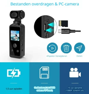 DrPhone ActionX True 4K Waterdichte Actiecamera