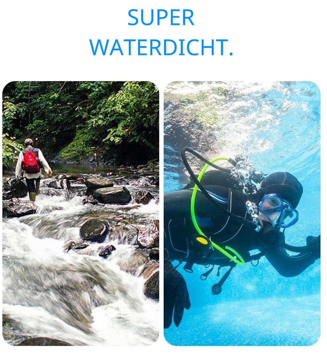 DrPhone ActionX True 4K Waterdichte Actiecamera