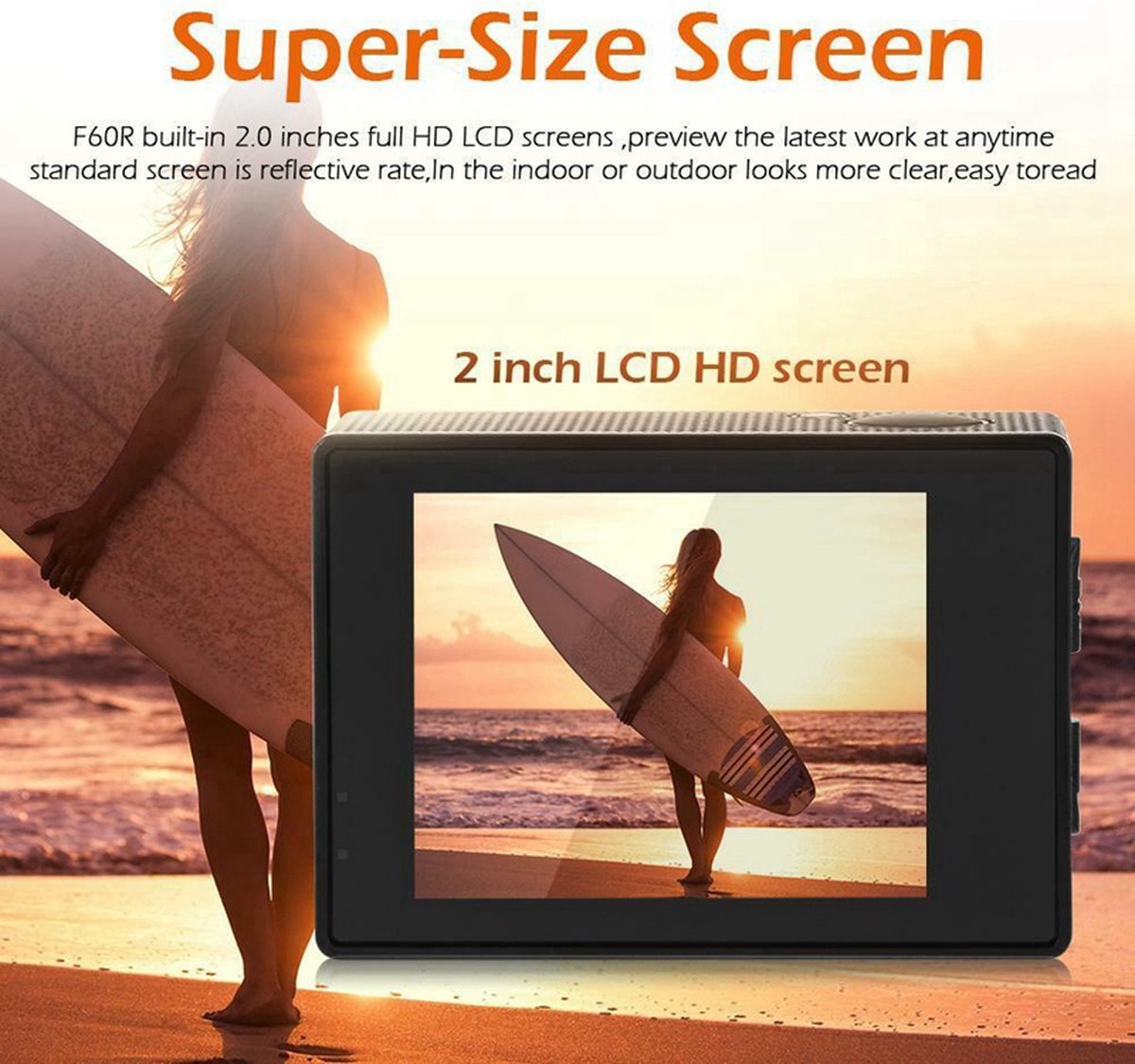 DrPhone Adventure Cam Action Camera 1080P Zwart