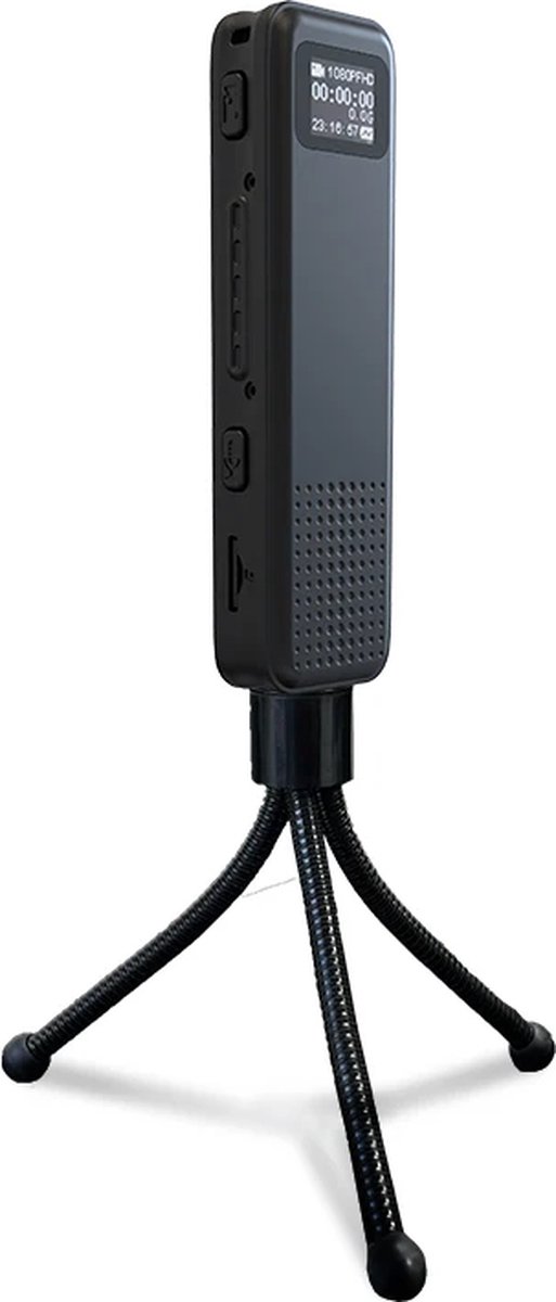 DrPhone GuardianCam Bodycam Zwart 64GB