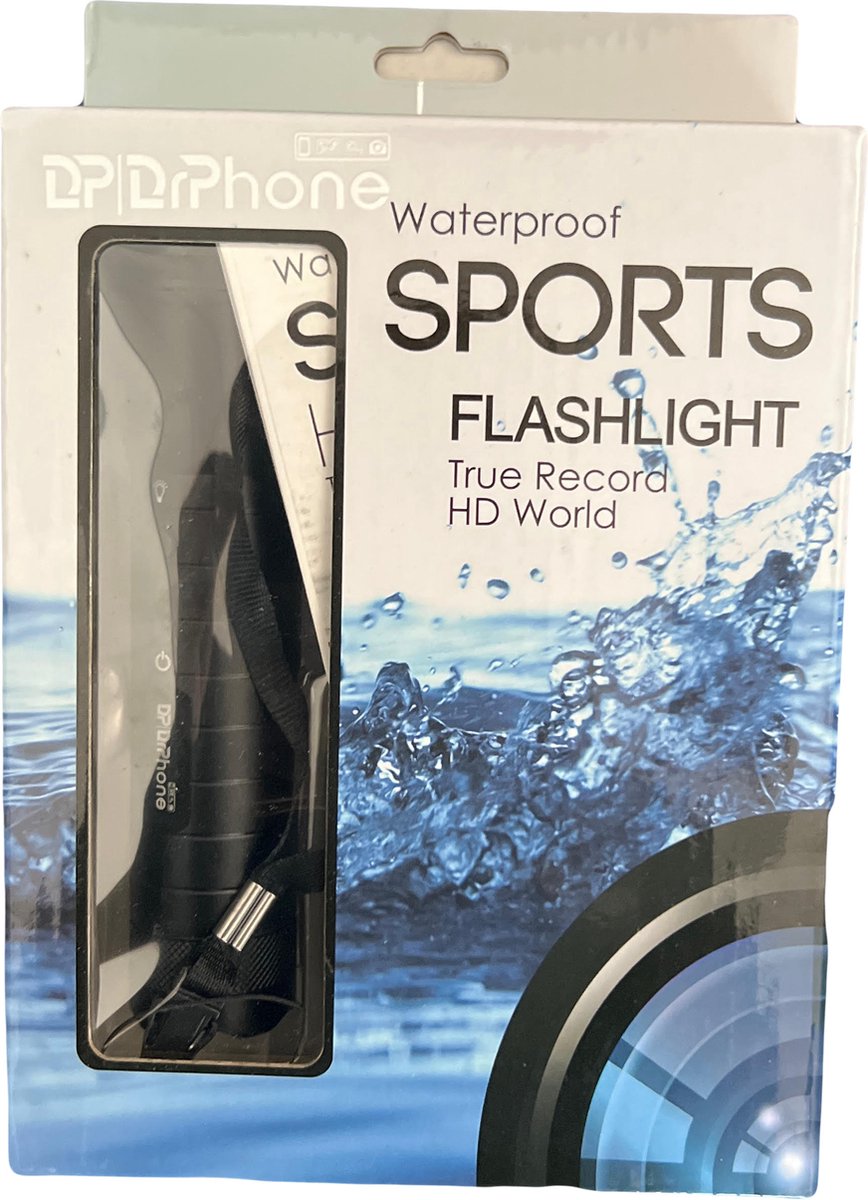 DrPhone SFL HD Sport Actiecamera 1080P 2MP Zwart