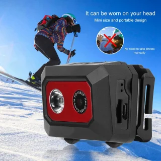 DV sports camera met DVR-recorder (zwart)