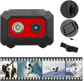 DV sports camera met DVR-recorder (zwart)