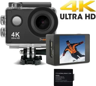 DveeTech S2R Ultra HD 4K Action Camera
