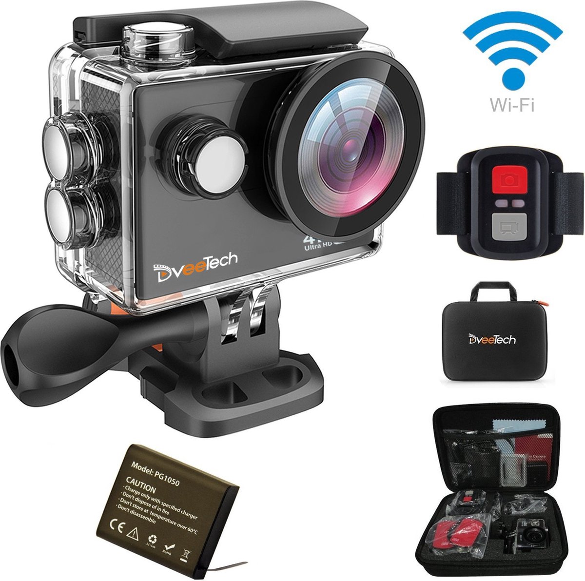 DveeTech S4R Ultra HD Action Camera