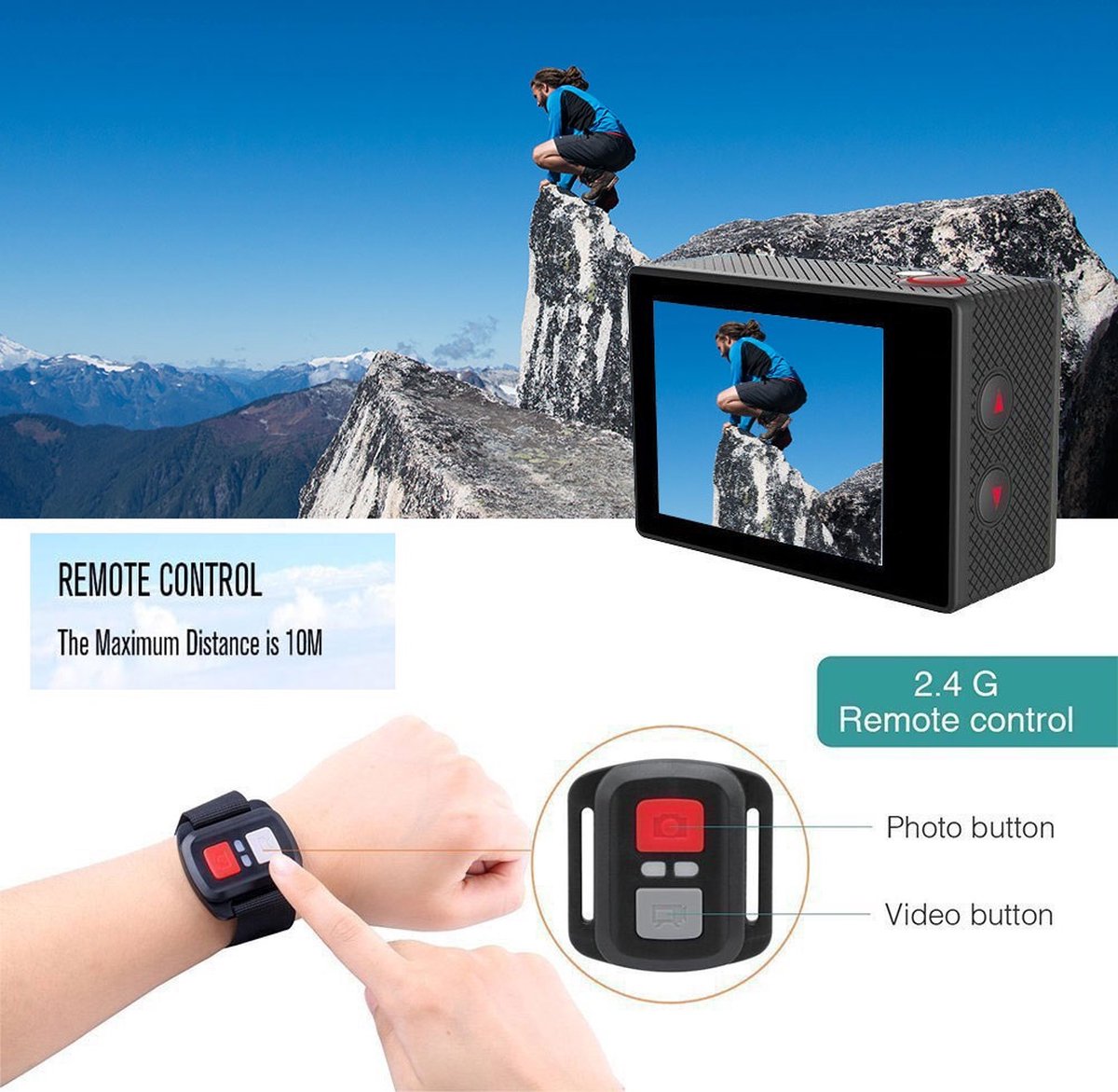 DveeTech S4R Ultra HD Action Camera