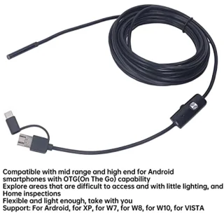 Endoscoop Inspectiecamera 3m