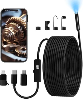 Endoscope camera met licht 5 m ShopVlot