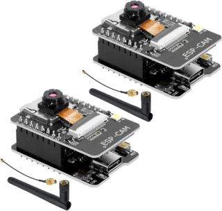 ESP32 CAM WiFi Bluetooth board met 2 MP camera en Type-C