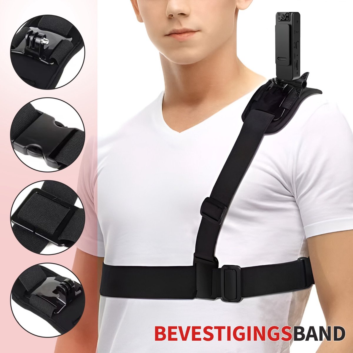 Wat vinden we goed aan de Ferodelli Bodycam Politie Chest Camera Met Harnas