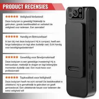 Ferodelli Bodycam Politie Chest Camera Met Harnas