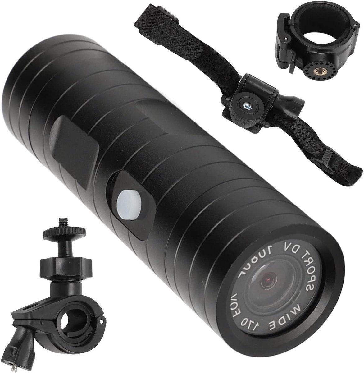 De Fiets Motorhelm Camera 360° 1080P 8MP Waterdicht Mini Sportcamera in één oogopslag