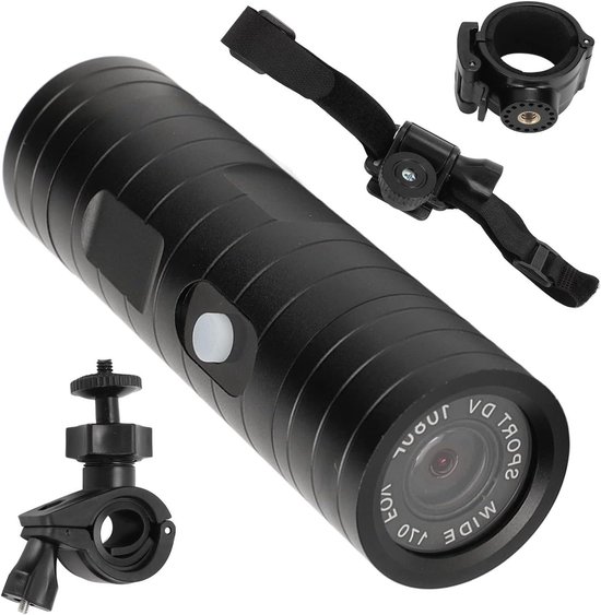 Fiets Motorhelm Camera 360° 1080P 8MP Waterdicht Mini Sportcamera review