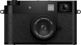 Fujifilm X half compactcamera zwart