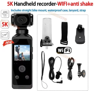 Fytura Mini Actiecamera (Bodycam) - Zwart