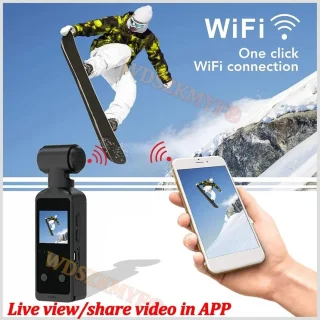 Fytura Mini Actiecamera (Bodycam) - Zwart