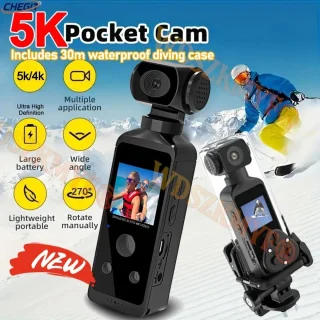Fytura Mini Actiecamera (Bodycam) - Zwart