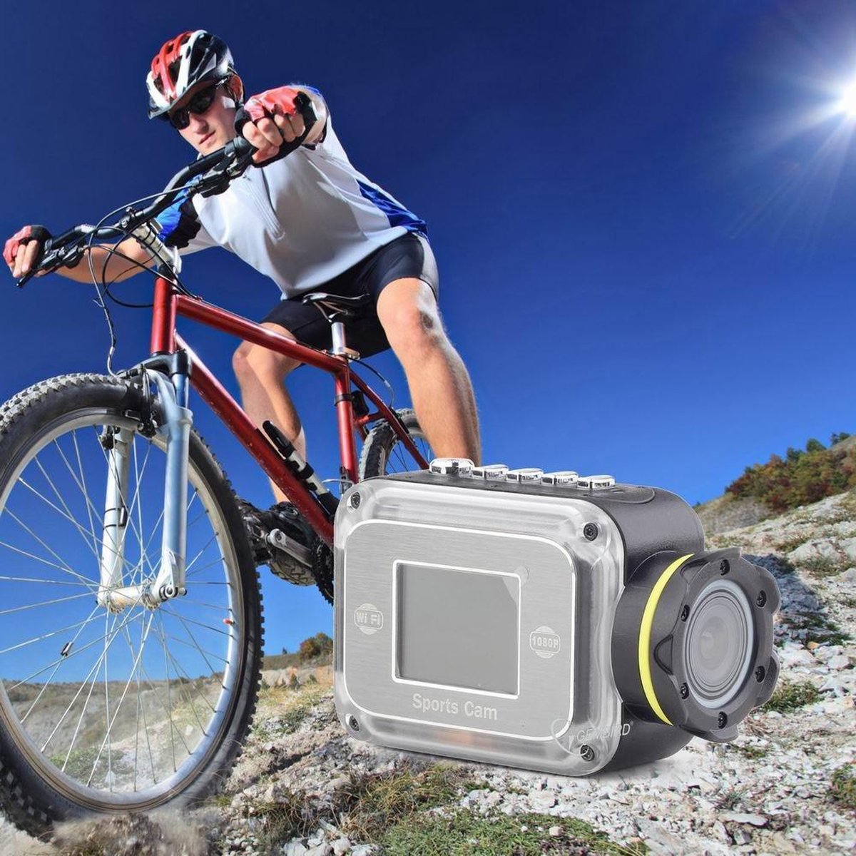 Gembird Action Cam Full HD Zwart