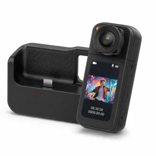 Gloovon magnetische mini camera thumb camera 1080P HD, zwart