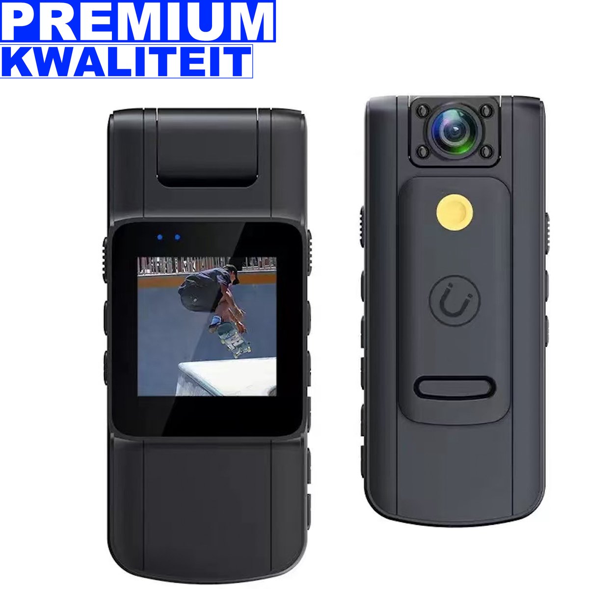 Gocam PRO Dezizo Cam Bodycam 4K inclusief 32GB SD kaart