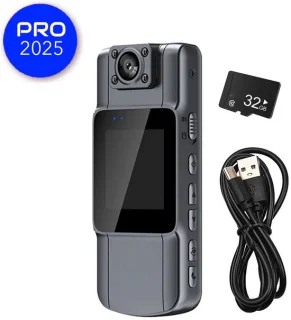 Gocam PRO Dezizo Cam Bodycam 4K inclusief 32GB SD kaart