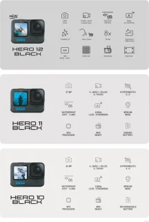 GoPro HERO 12 Black Actioncam