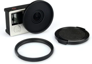 GoPro UV Lens-filter 52mm met Lensbeschermer 3 3+ 4