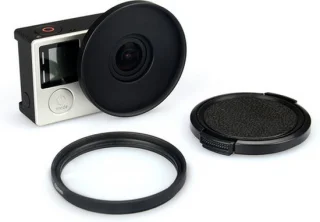 GoPro UV Lens-filter 52mm met Lensbeschermer 3 3+ 4