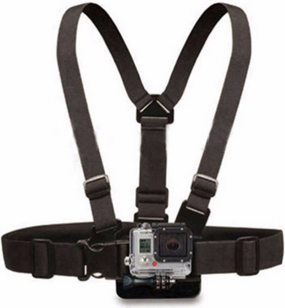 De HaverCo Borstharnas voor GoPro Hero 1-4 in één oogopslag