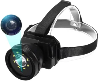 Headset Videocamera - Op het Hoofd Gemonteerd