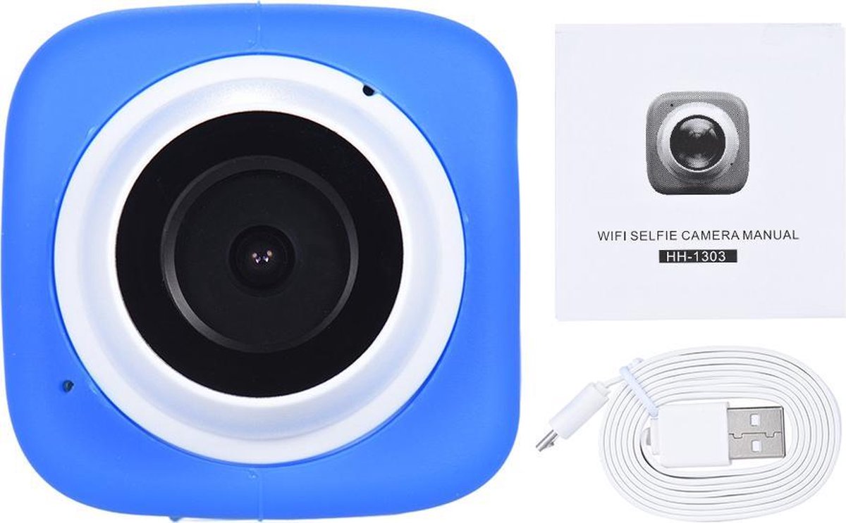 HH-1303 Blue Wi-Fi Selfie Camera 720P