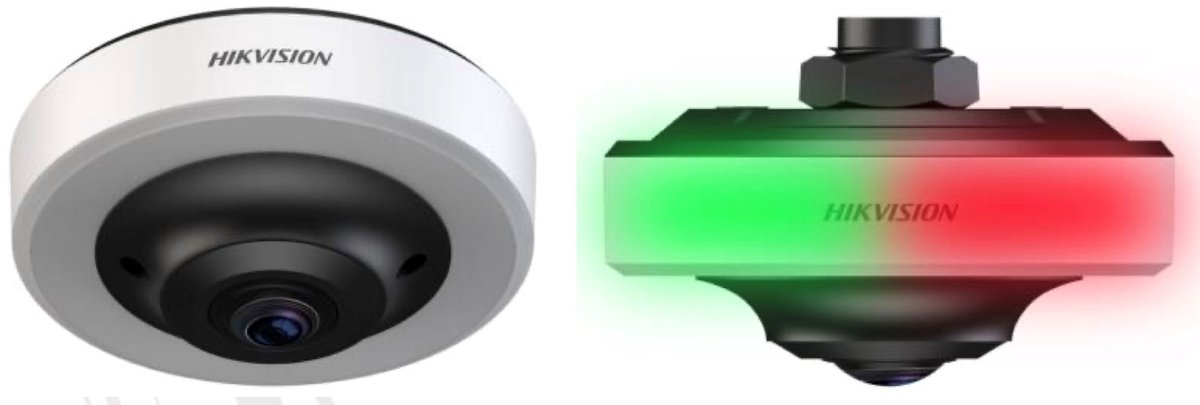 Hikvision DS-TCP506-EP 5MP Fisheye Camera