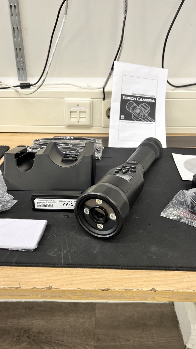 HRZ-51PD Handheld Torch Camera