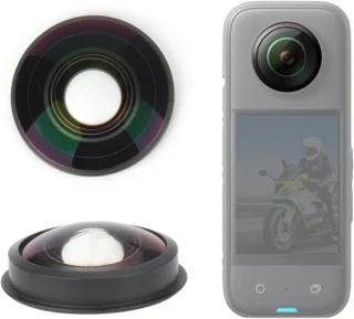 Insta360 X4 action camera lens reparatieonderdeel (versie 2 - met rand) - ShopVlot