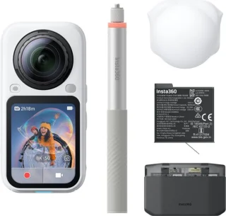 Insta360 X6 Essentials Bundle Arctic White actioncam