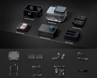 iZEEKER iA100 Action Camera 4K30FPS 20MP Waterproof