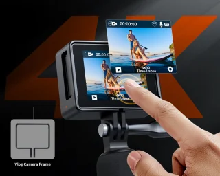 iZEEKER iA100 Action Camera 4K30FPS 20MP Waterproof