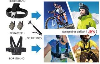 Wat vinden we goed aan de JC's Action Camera 5K - Actioncamera