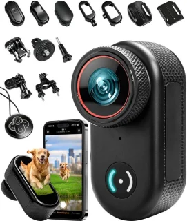 KLYMER 4K actiecamera mini bodycam
