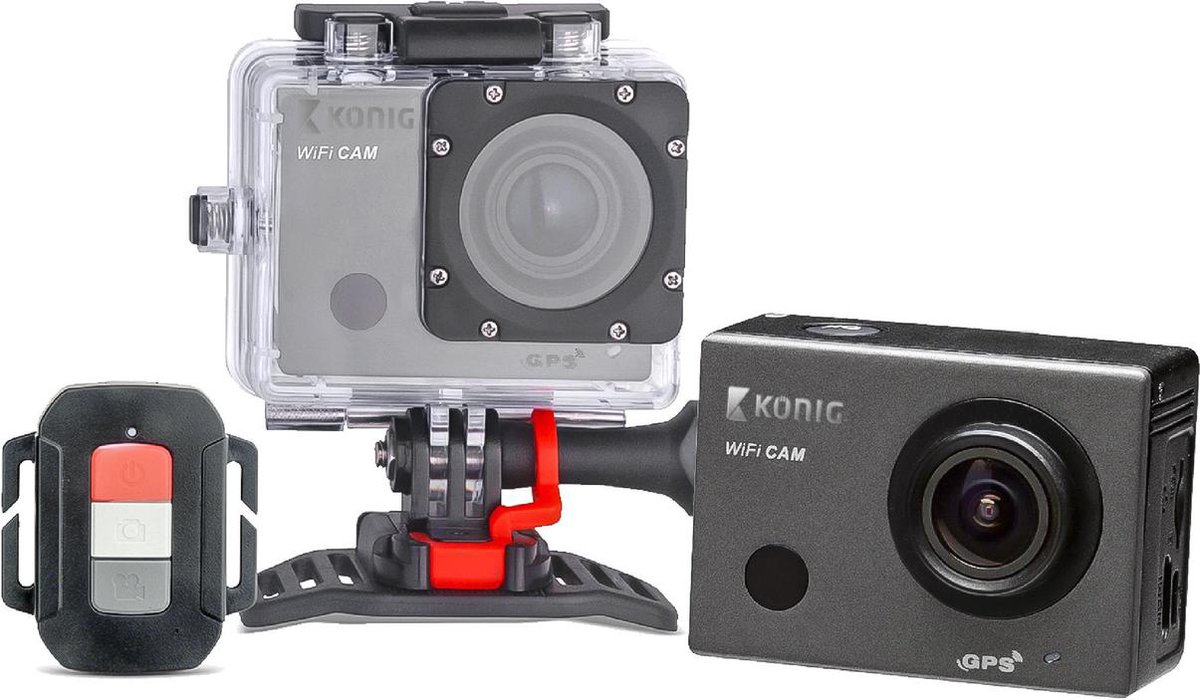 König Full HD actiecamera WiFi GPS