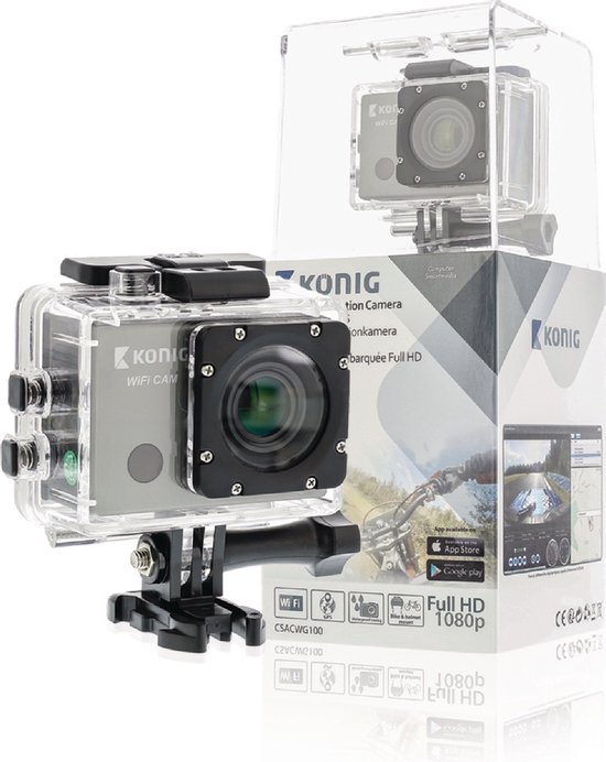 König Full HD actiecamera WiFi GPS