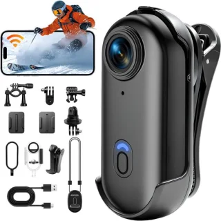 Lìon bodycam mini action camera zwart