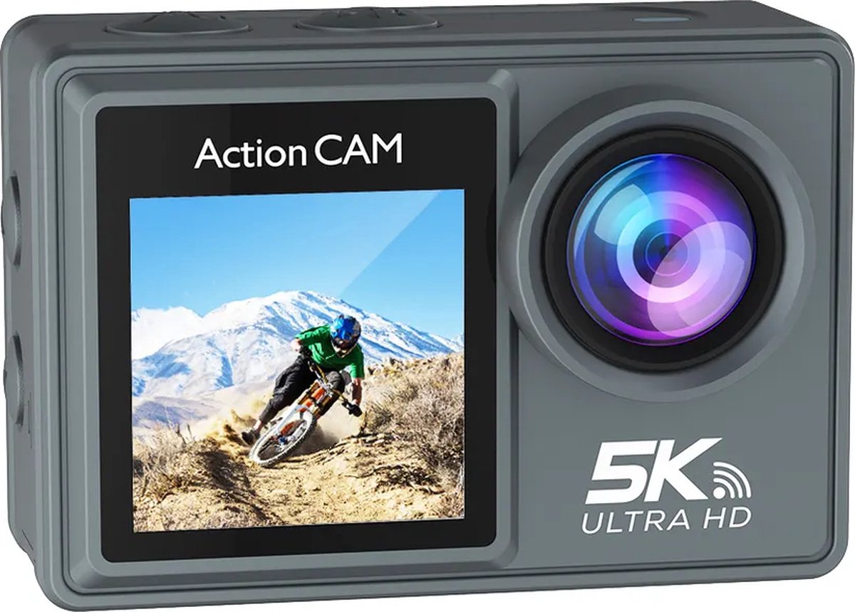 Lipa AT-M40R 5K Actioncamera Dual Screen Wifi