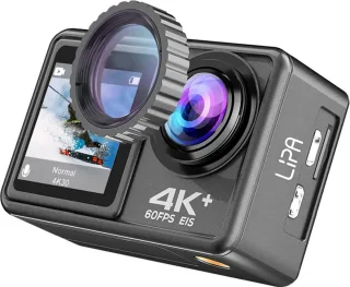 Lipa AT-S81ER 4K Dual Screen Action Camera