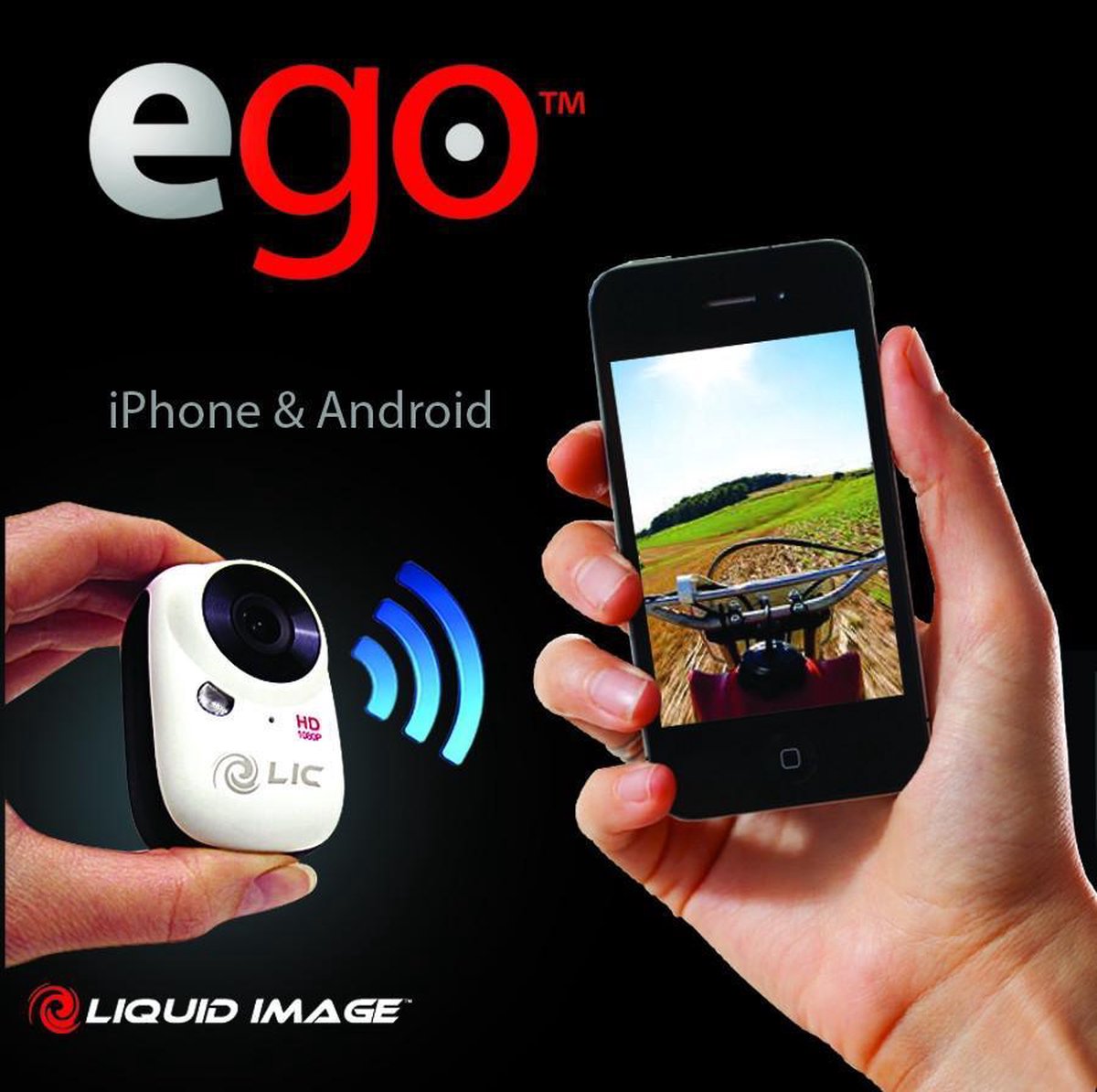 Liquid Image EGO HD 1080 Action Camera Geel