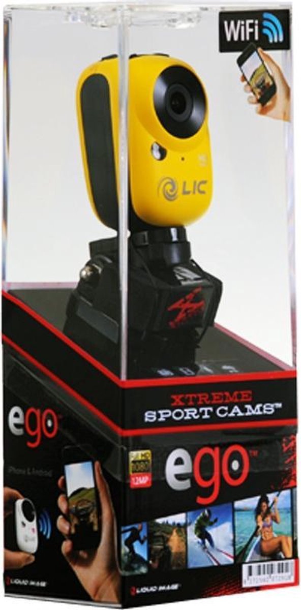 Liquid Image EGO HD 1080 Action Camera Geel