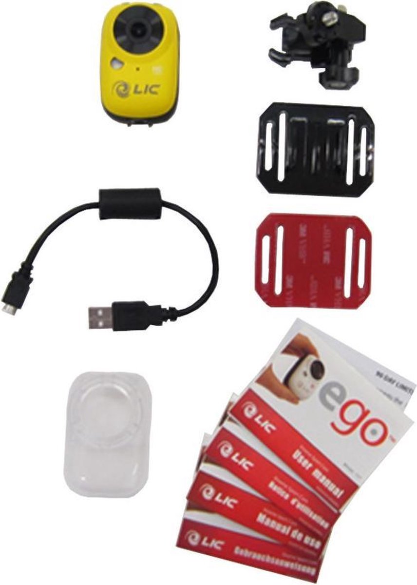 Liquid Image EGO HD 1080 Action Camera Geel