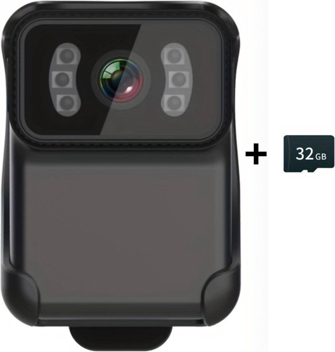 Livano Bodycam HD 32GB Chest Camera politie