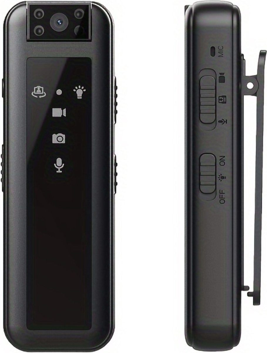 Livano Bodycam Politie Chest Camera HD
